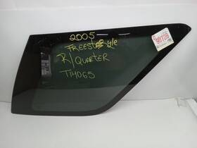 5f9z7429710aa Ford Passenger Quarter Glass Rear Fits 05-07 Freestyle