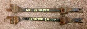 8121571 Ford 8121570 21570 21571 1956 Truck Door Window Rear Glass Channels / Guides Original Pair