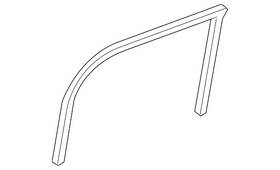 8s4z-6320556-b Ford Genuine Run Weather-strip