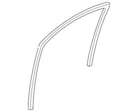 9l3z-1521537-a Ford Genuine Run Channel