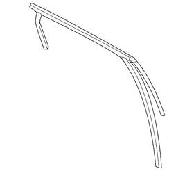 Bm5z-5825767-a Ford Genuine Window Channel