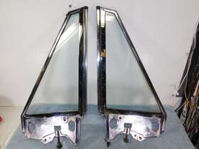 C4sb-6329959-a Ford Oem 1964-1966 Thunderbird Left And Right Side Quarter Vent Wing Window Glass