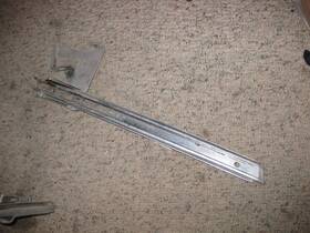 C7zz-65222a57-c Ford 1967 Mustang L Door Glass Rear Guide Track Oem Mercury Cougar Window Slide