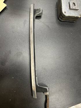 C9zb-6330222-b Ford 1969 Mustang Lh Fastback 1/4 Window Glass Chrome Frame C9zb-6330222