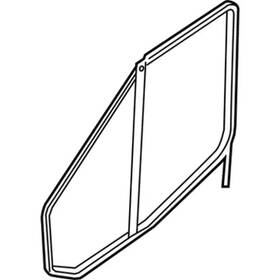 Ck4z-6121597-f Ford Genuine Window Channel