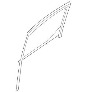 Dt1z-6121597-m Ford Genuine Run Channel Dt1z-6121597-m Ford Genuine Run Channel