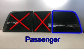 F81z2542006ba Ford 99 To 07 F250 F350 Sd Rear Passenger Rh Single Only Back Glass Window