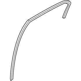 Fn1z-7425767-f Ford Genuine Run Channel
