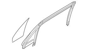 Jb5z-7825767-a Ford Genuine Run Channel
