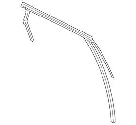 Lj7z-7825766-b Ford Genuine Run Channel