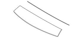 M1pz-7851916-ac Ford Genuine Front Plate