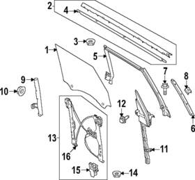 M2dz-78214a62-a Ford Genuine Front Guide