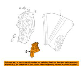 Fr3z-7623394-b Ford Oem 15-17 Mustang Quarter Window-motor Fr3z7623394b