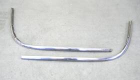 Ford T03148 1955/1956/1957 Thunderbird Front Windshield Outer Lower Moldings Pair