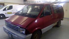 275-04898c Ford Truck Local Pickup Only Back Glass Liftgate Privacy Tint Heated Fits 86-97 Aerostar