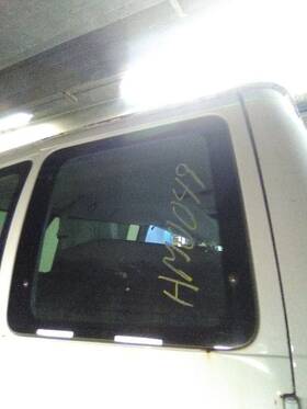 275-05794ar Ford Truck 98-14 E150 Van Right Passenger Back Glass Stationary 4 Holes Tinted