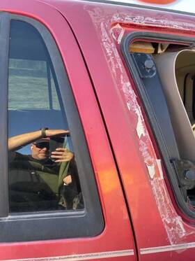 279-05396al Ford Truck Driver Rear Door Vent Glass Privacy Tint Fits 97-98 Expedition 435633