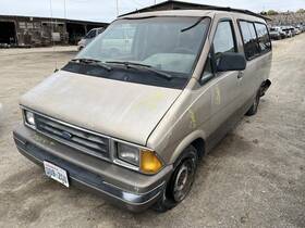284-05263bl Ford Truck Driver Quarter Glass Rear 1 Piece Extended Length Fits 89-97 Aerostar 1296910