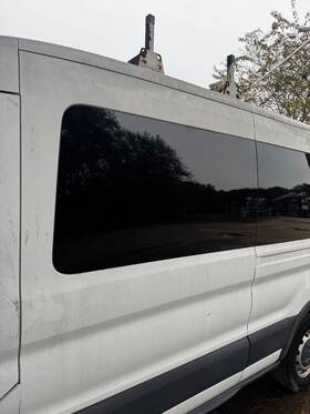 284-06177al Ford Truck 2015 2016 Transit 350 Oem Front Left Quarter Glass Mid Roof