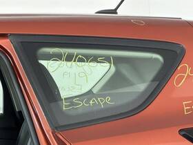 284-10096cl Ford Truck Driver Quarter Glass Green Tint Black Belt Moulding Fits 18-19 Escape 2688521