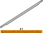 Ft4z5821452d Ford Oem Window Molding Weatherstrip Right Ft4z5821452d Ford Oem Window Molding Weatherstrip Right