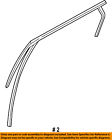 Ft4z5825766j Ford Oem Edge Window Channel Right