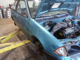 275-58282b General Motors - Foreign Back Glass 2 Door Hatchback Non-heated Fits 89-94 Firefly 1711106