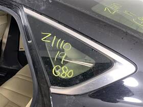 284-10130bl Genesis Driver Left Quarter Glass Without Sport Package Fits 18-19 G80 2382618