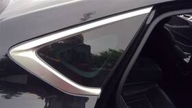 284-59540r Genesis Passenger Right Quarter Glass Sedan Fits 15-16