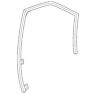 20869144 Genuine Gm Driver Side Front Door Window Weatherstrip