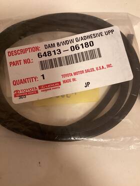 6481306180 Genuine Toyota Oem Rear Back Glass Seal For
