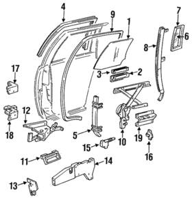10192848 Gm Genuine Run Channel