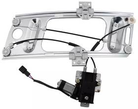 19251348 Gm Genuine Front Passenger Side Power Window Regulator With Motor