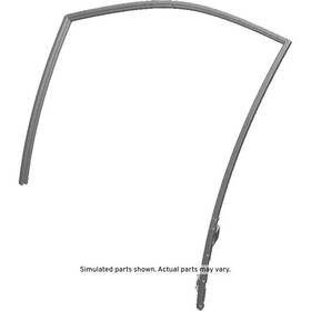 20944966 Gm Genuine Driver Side Front Door Window Weatherstrip