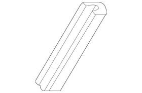 22612648 Gm Genuine Run Channel Retainer