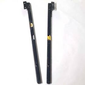 Channels-2 Gm 3695555 Nos 51-55 Chevy Pickup Door Glass Rear Guide 3695556 P57