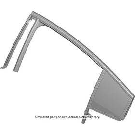 42686960 Gm Genuine Rear Driver Side Door Window Weatherstrip With Quarter Glass
