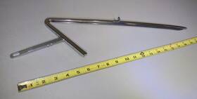 5719569 Gm Nos 65 66 Chevy Belair Biscayne Sedan Station Wagon Lh Chrome Vent Window Frame