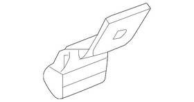 92290873 Gm Genuine Front Side Door Window Stabilizer