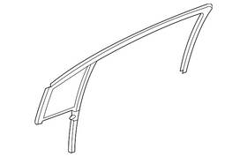 95040057 Gm Genuine Run Weather-strip 95040057 Gm Genuine Run Weather-strip