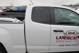 278-05777br Gmc Truck Passenger Right Rear Door Glass Extended Cab Fits 15-19 Canyon 532100