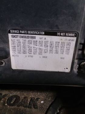 284-06113r Gmc Truck Passenger Quarter Glass 4 Door Liftgate Fits 97-04 Blazer S10/jimmy S15 1985909