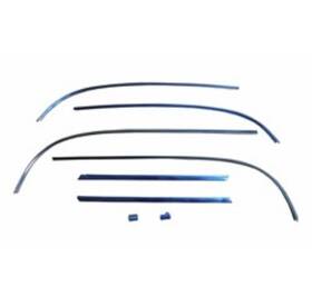 Gmk4010715622s Goodmark New Rear Window Reveal Moulding Set Fits Chevrolet Nova