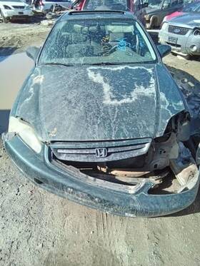 277-59473ar Honda Passenger Right Front Door Glass Coupe Ex Fits 99-00 Civic 24866382