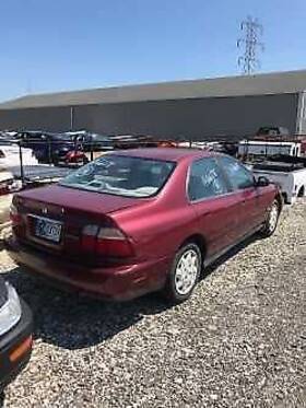 278-58200r Honda Passenger Right Rear Door Glass Fits 94-97 Accord 338183