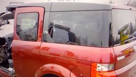 284-58784l Honda Driver Left Quarter Glass Fits 03-06 Element 458753