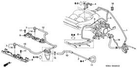 36284-p8f-a00 Honda Genuine Holder Rear Air Passage