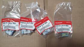 72215-sl0-003 Honda 72214-sl0-003 Acura Oem Nsx Door Glass Guide Slider Set X 4