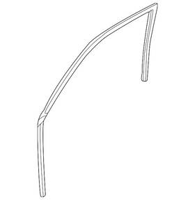 72235-s84-a01 Honda Genuine Channel R Front Door Run 72235-s84-a01 Honda Genuine Channel R Front Door Run