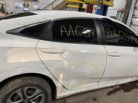 72710tbaa01 Honda Used Rear Right Window Regulator Fits 2016 Civic Grade A